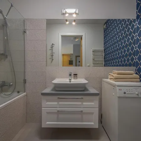 Lägenhet Citystay Ambra Waterlane Gdańsk